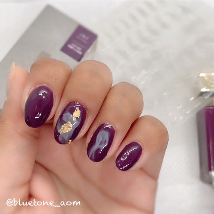 グレイズドフレグランスネイル/JNF/マニキュアを使ったクチコミ(5枚目)