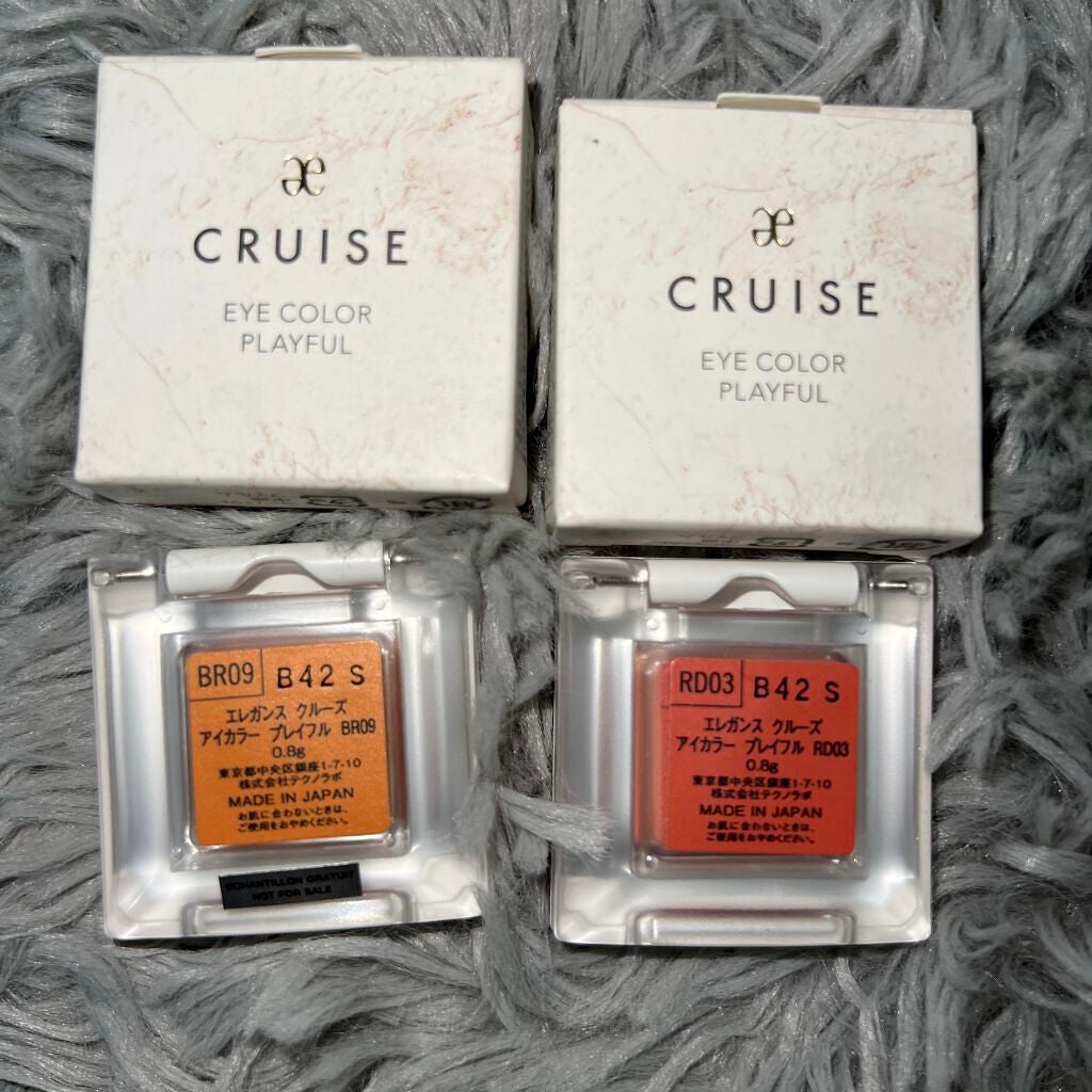 アイカラー プレイフル/エレガンス クルーズ/単色アイシャドウを使ったクチコミ(4枚目)