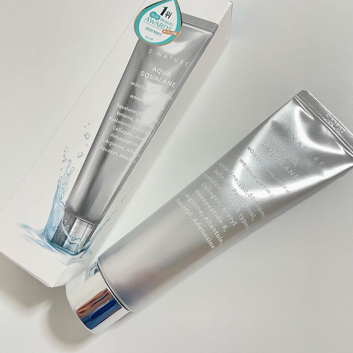 アクアスクワランモイスチャークリーム/S.NATURE/フェイスクリームを使ったクチコミ(1枚目)