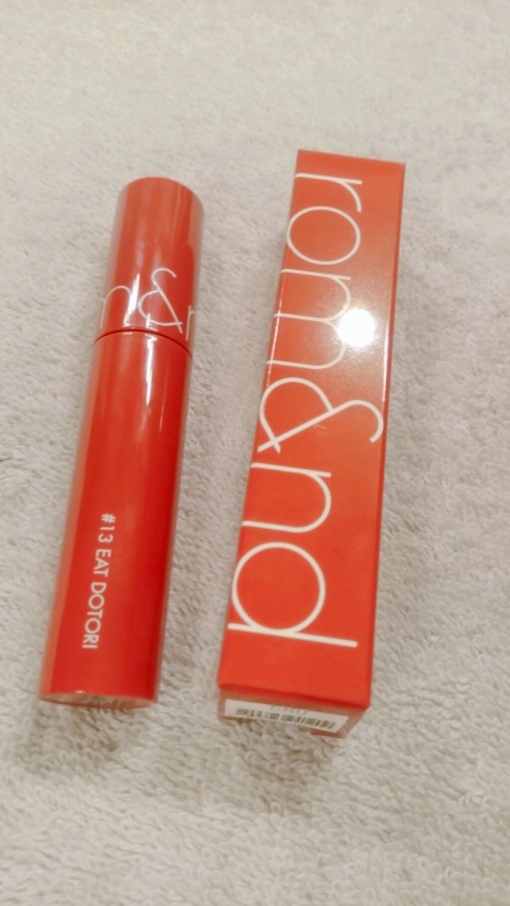 ジューシーラスティングティント/rom&nd/リップティントを使ったクチコミ(1枚目)