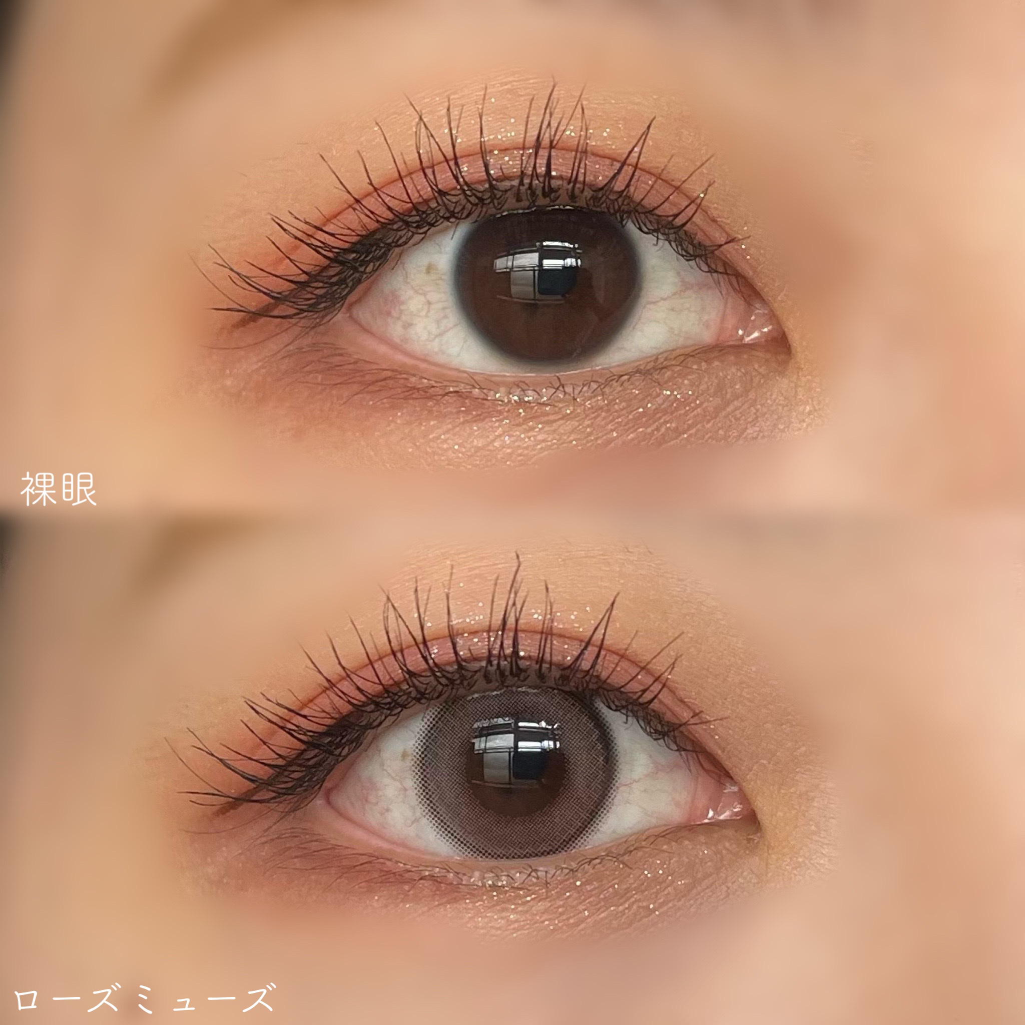 エバーカラーワンデーナチュラル モイストレーベルUV/エバーカラー/ワンデー（１DAY）カラコンを使ったクチコミ（3枚目）