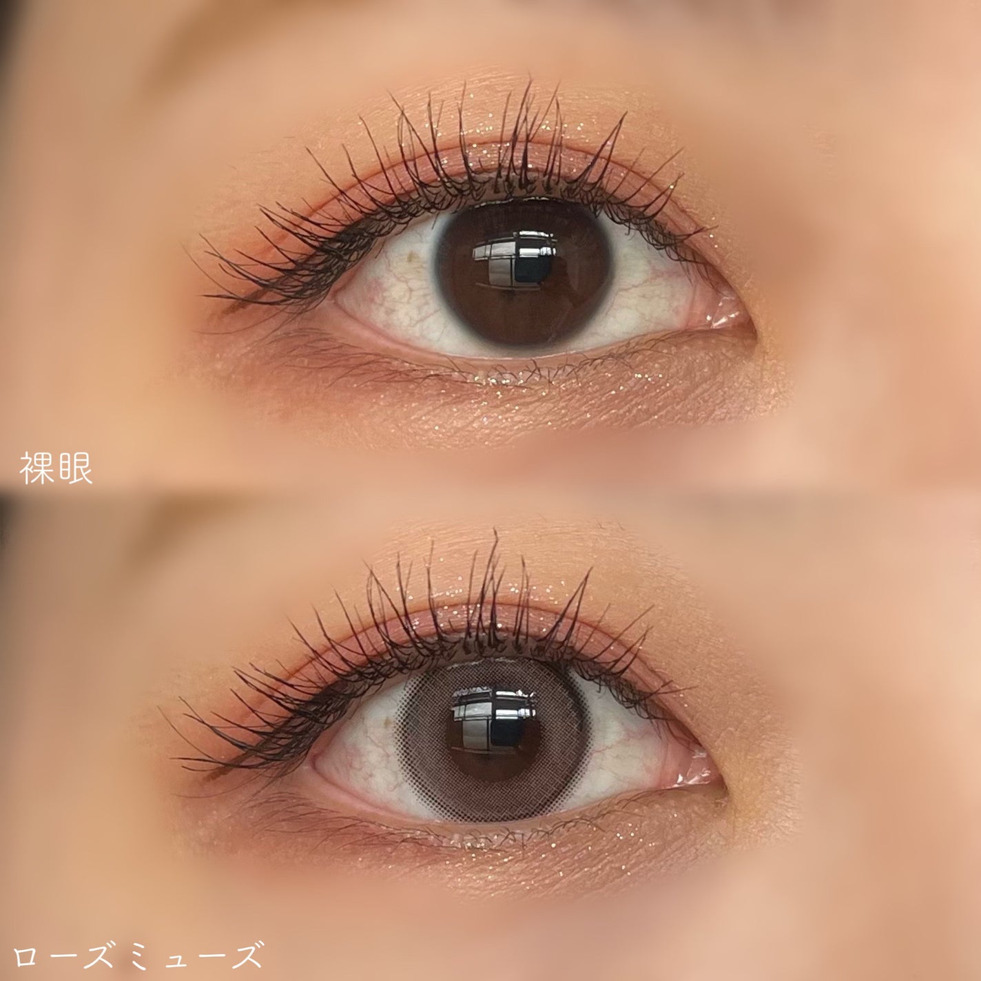 エバーカラーワンデーナチュラル モイストレーベルUV/エバーカラー/ワンデー(1DAY)カラコンを使ったクチコミ(3枚目)