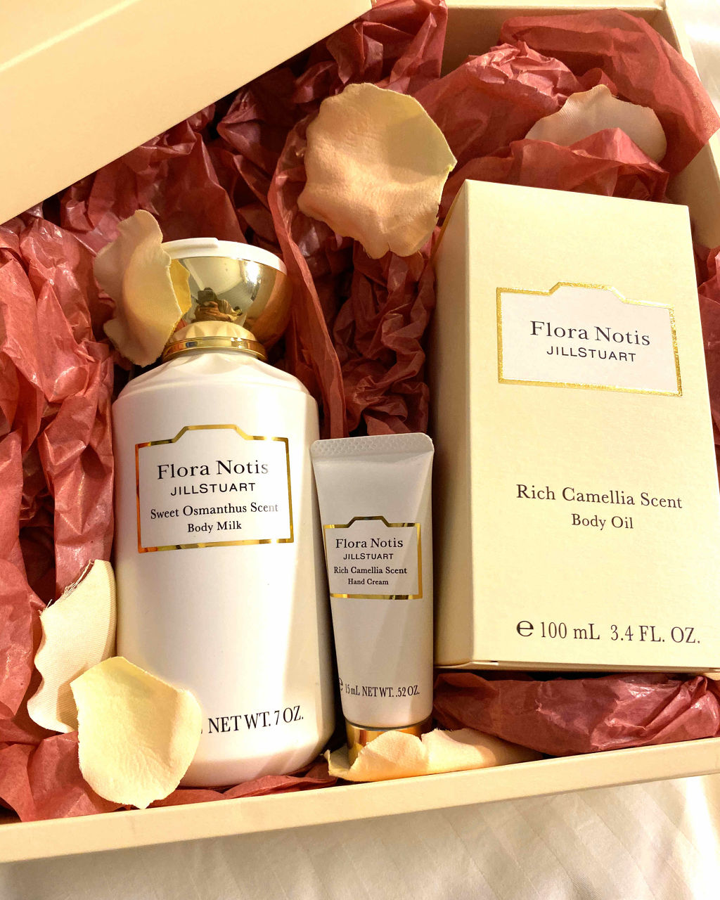 リッチカメリア ボディオイル/Flora Notis JILL STUART/ボディオイルを使ったクチコミ（2枚目）