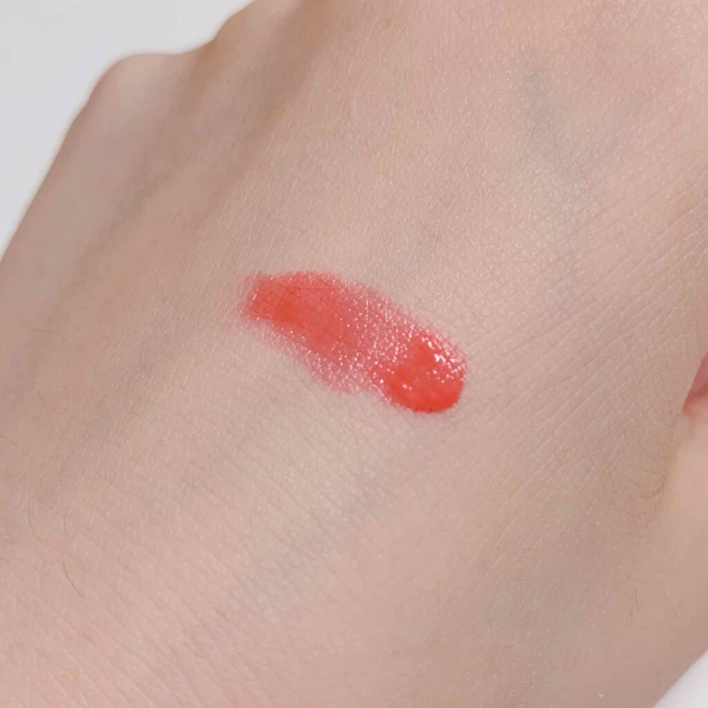 シマー リクイド ブラッシュ 104 火照紅 - HOTEAKA/SUQQU/リキッドチークを使ったクチコミ（3枚目）