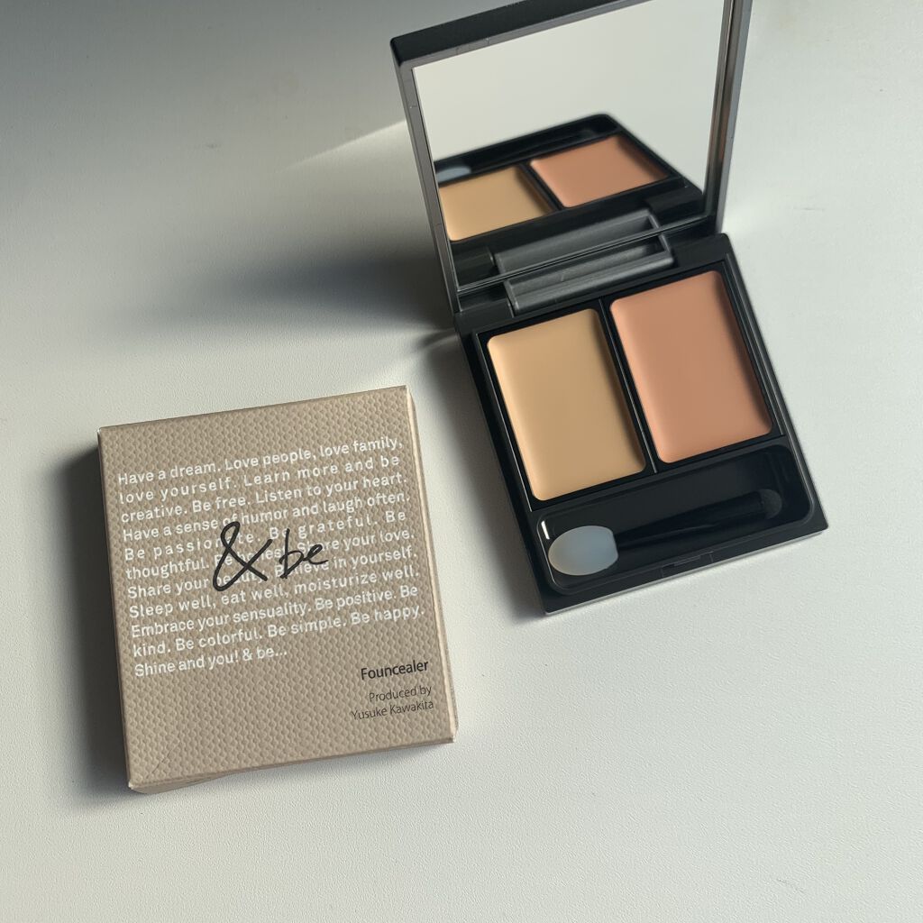 &be ファンシーラー/＆be/パレットコンシーラーを使ったクチコミ（1枚目）