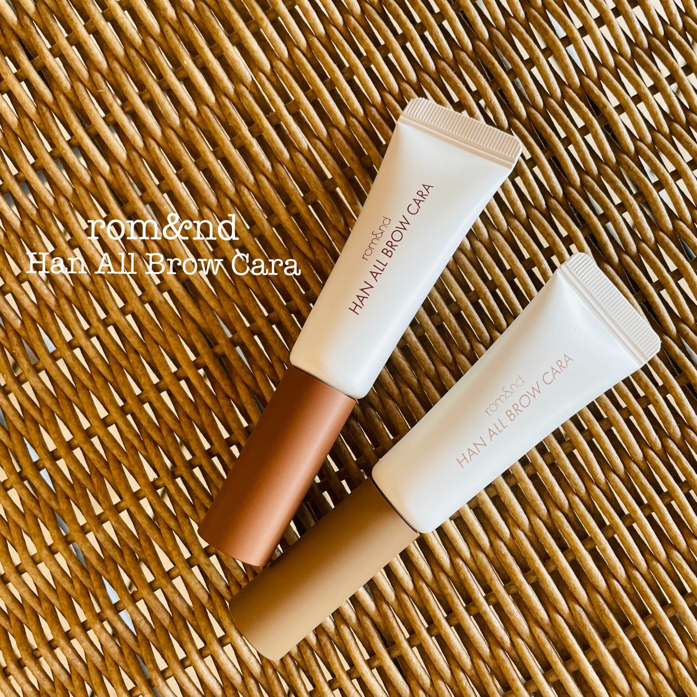 ハンオールブロウカラ/rom&nd/眉マスカラを使ったクチコミ(1枚目)