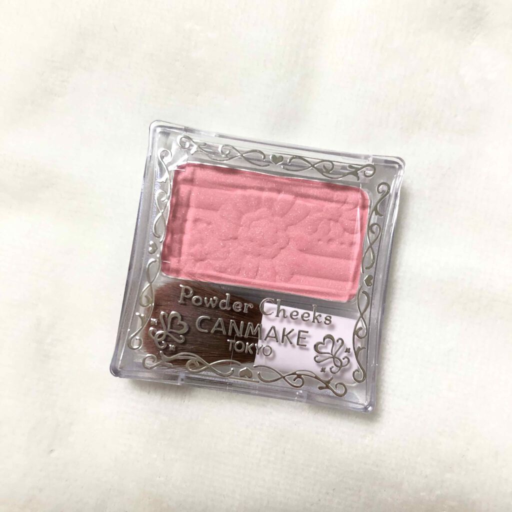 【旧品】パウダーチークス/キャンメイク/パウダーチークを使ったクチコミ(1枚目)