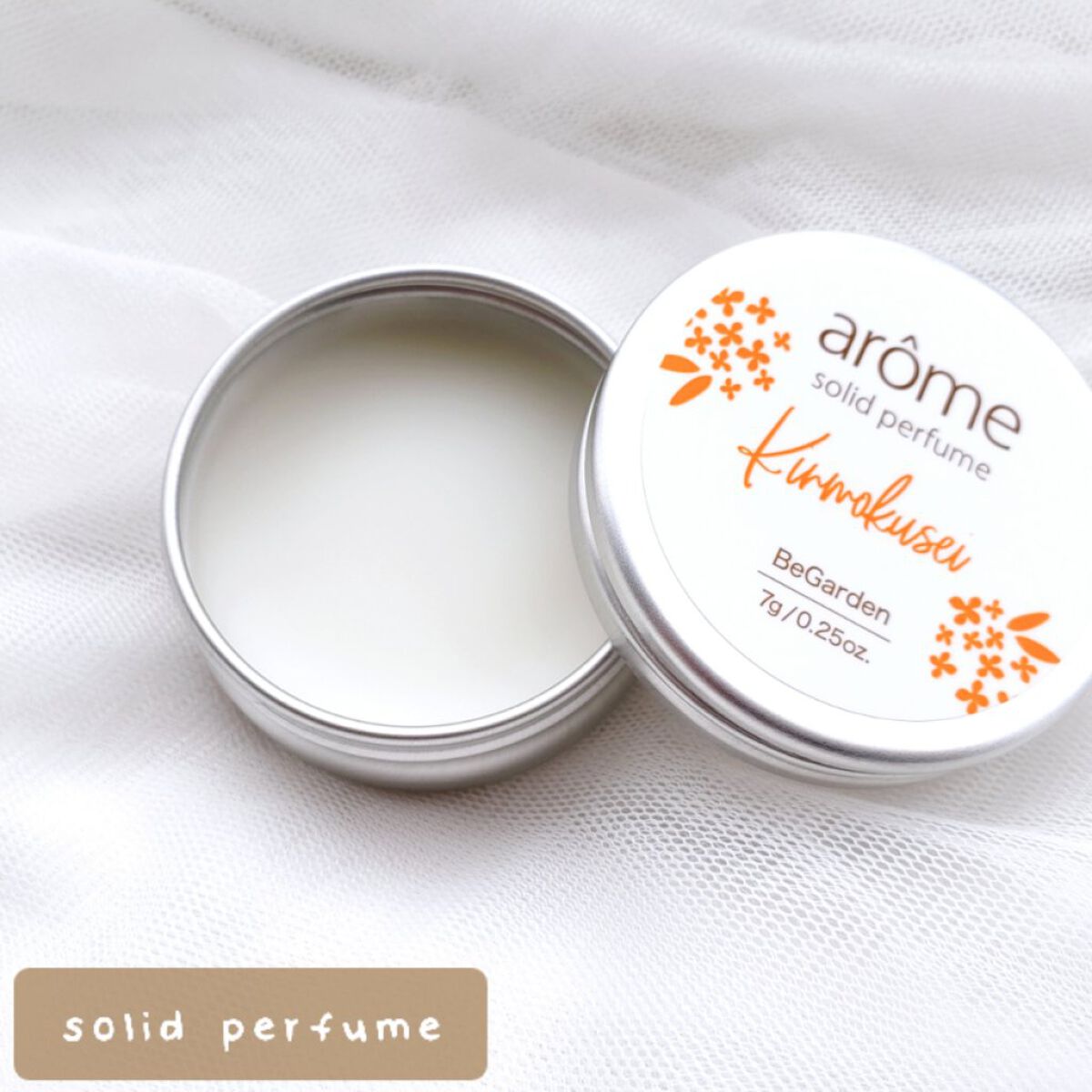 ソリッドパフューム アールグレイ/BeGarden/練り香水を使ったクチコミ(3枚目)