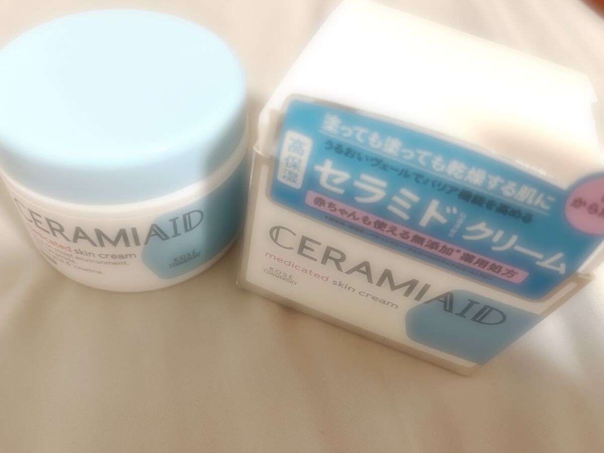 セラミエイド 薬用スキンクリーム/セラミエイド/フェイスクリームを使ったクチコミ（1枚目）