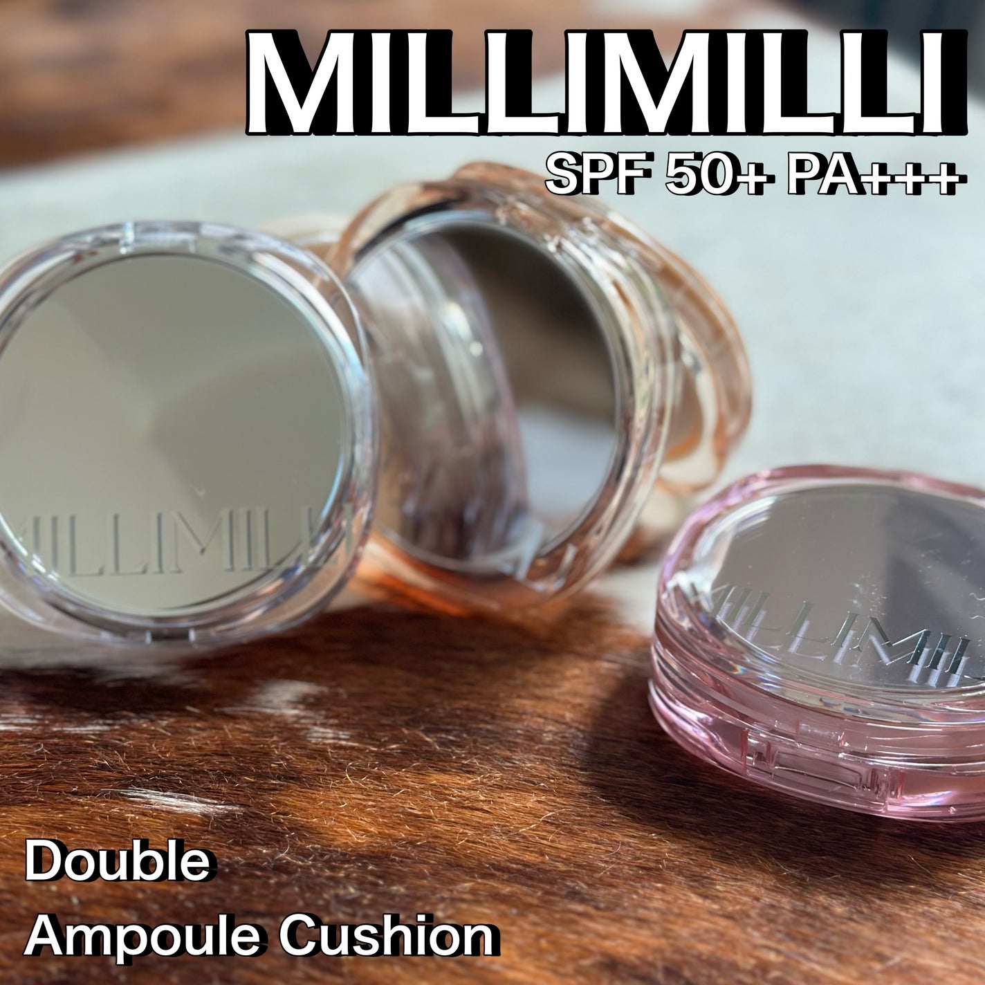 ツートンクッション/MILLIMILLI/クッションファンデーションを使ったクチコミ(1枚目)