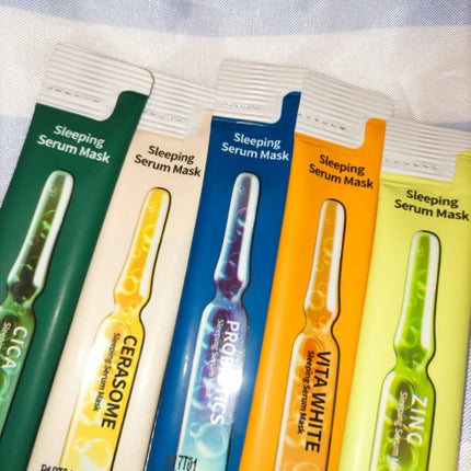 VITA WHITE スリーピングマスク/JUST GOGO/美容液を使ったクチコミ(1枚目)