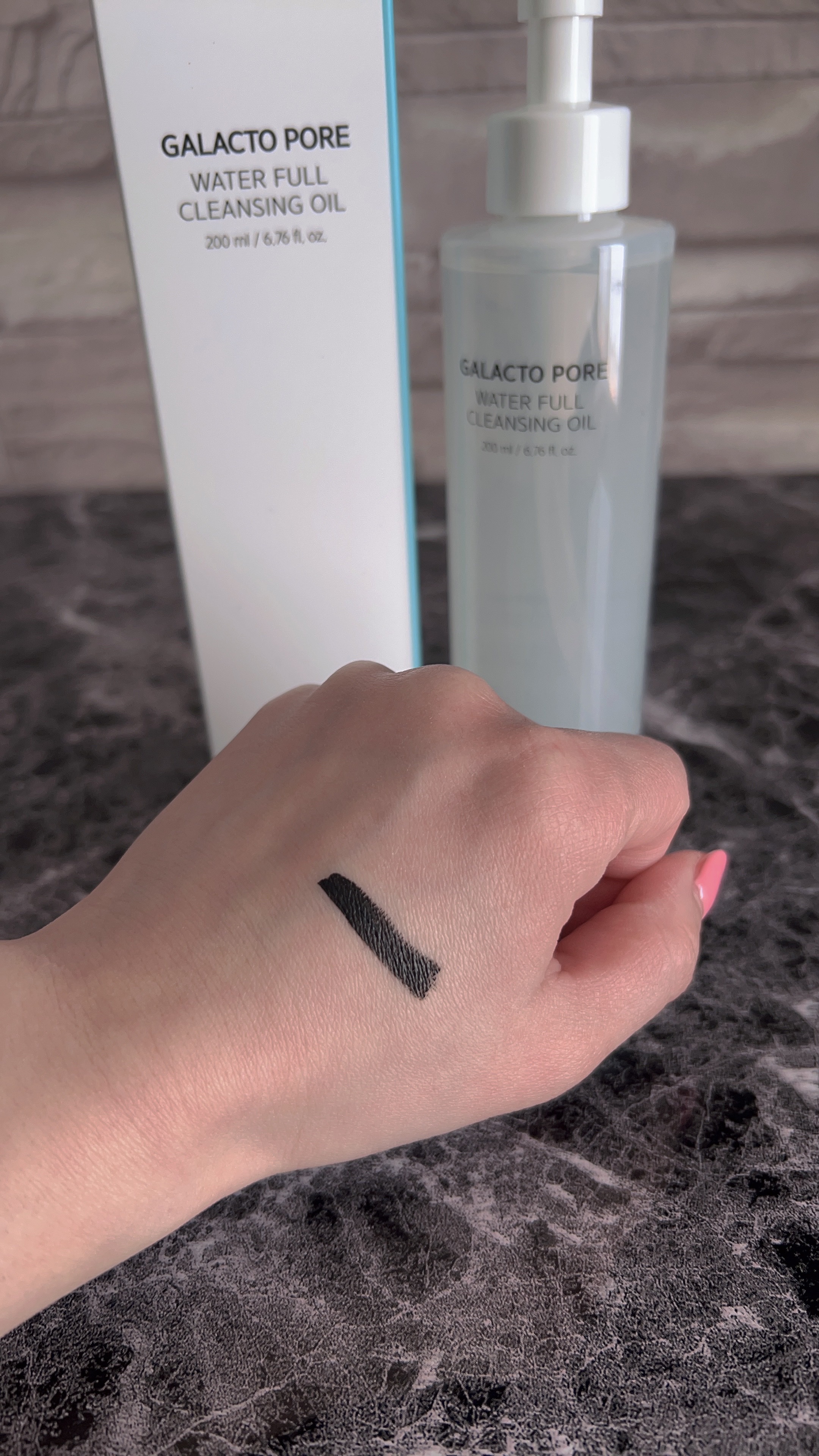 サミュ ガラクトポア ウォーターフル クレンジングオイル/SAM'U/オイルクレンジングを使ったクチコミ（3枚目）