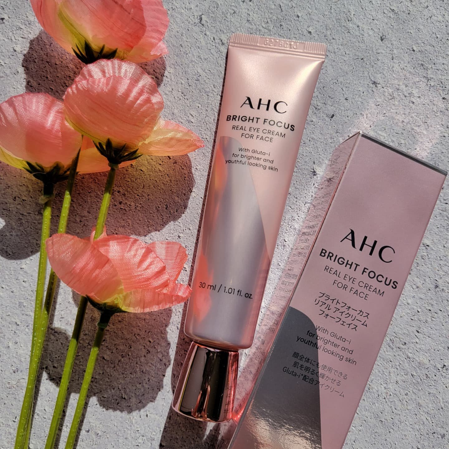 ブライト フォーカス リアル アイクリーム フォーフェイス/AHC/アイケア・アイクリームを使ったクチコミ（1枚目）