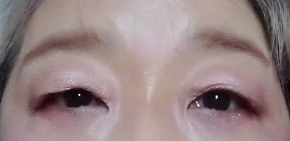 シャインオンステージアイパレット/upink/アイシャドウパレットを使ったクチコミ（2枚目）