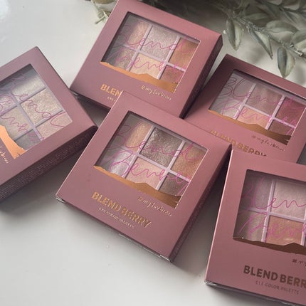 オーラクリエイション/BLEND BERRY/アイシャドウパレットを使ったクチコミ(10枚目)