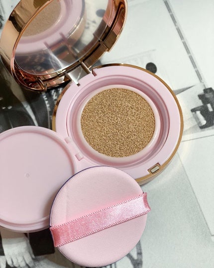 ピンクティーツリーカバークッション/APLIN/クッションファンデーションを使ったクチコミ(2枚目)