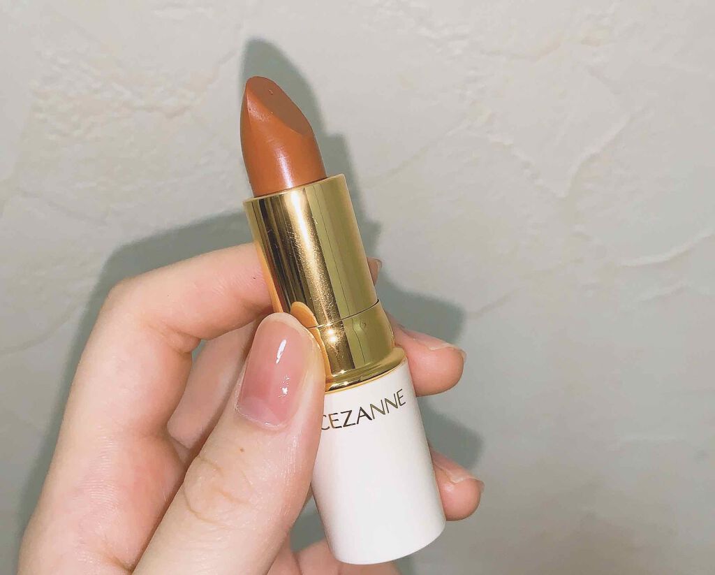 ラスティンググロスリップ/CEZANNE/口紅を使ったクチコミ（3枚目）