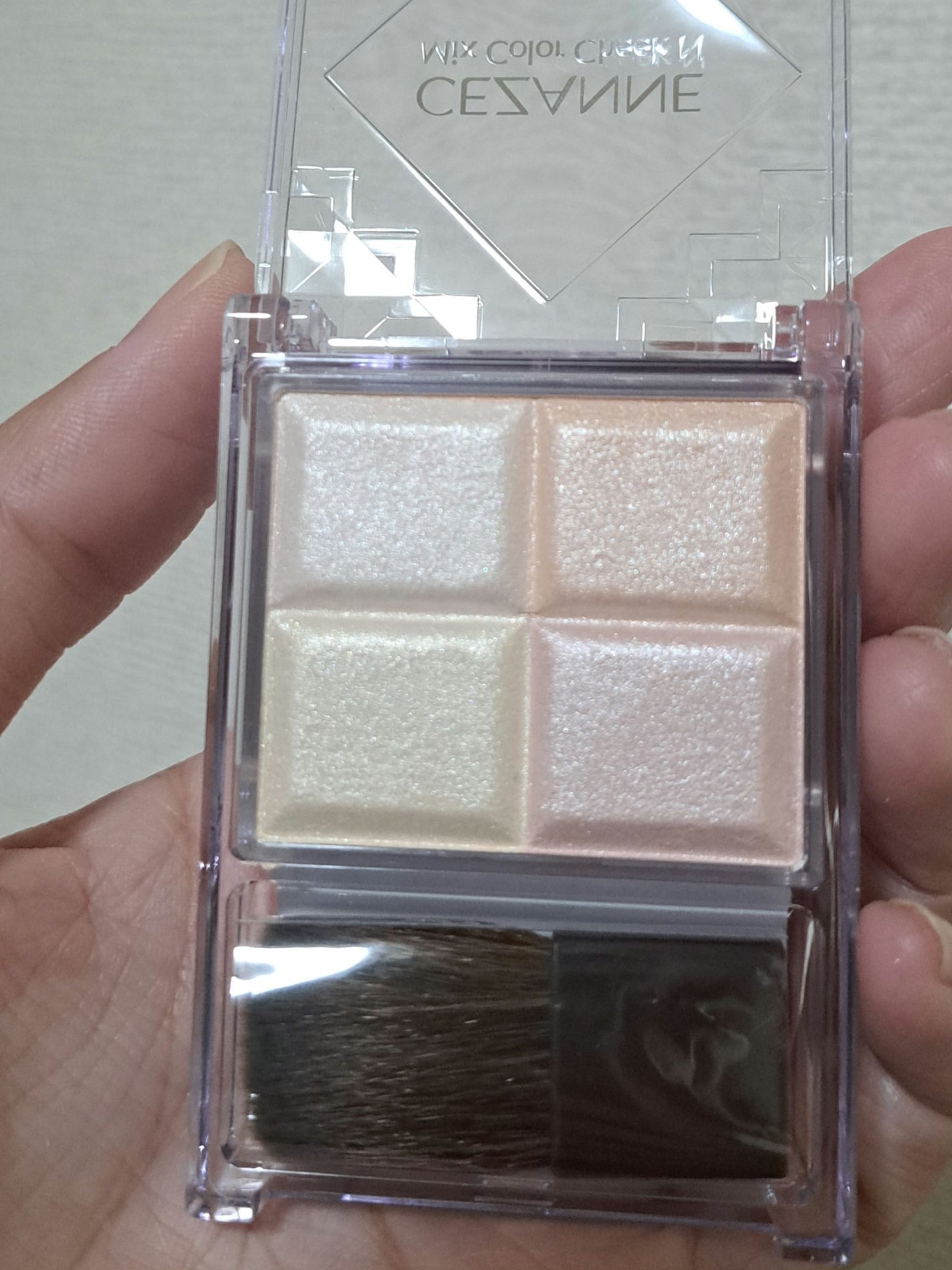 ミックスカラーチークN/CEZANNE/パウダーチークを使ったクチコミ(3枚目)