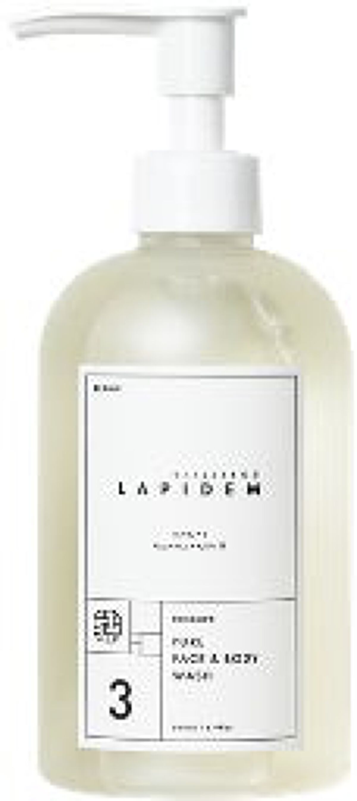 Lapidem TOKYO PU フェイス & ボディウォッシュ