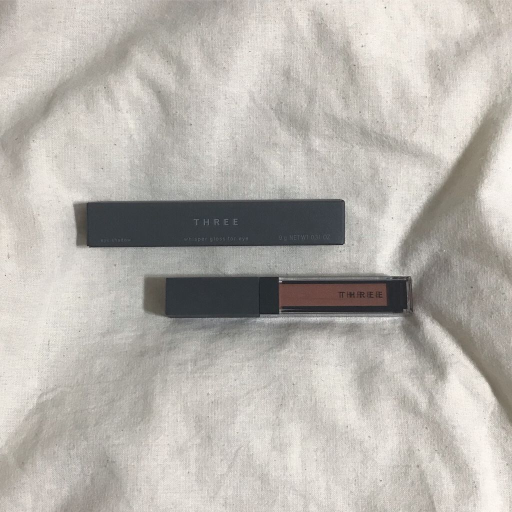 ウイスパーグロスフォーアイ/THREE/リキッドアイシャドウを使ったクチコミ（1枚目）