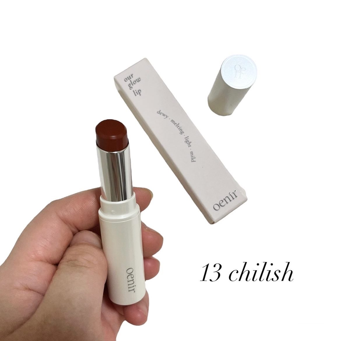 アワーグロウリップ/oenir/口紅を使ったクチコミ(2枚目)