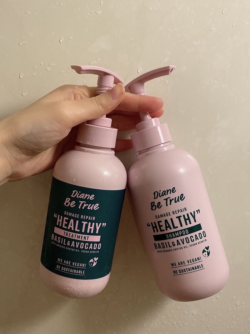 Diane Be True（ダイアンビートゥルー）/HEALTHY / ダメージ /シャンプー＆トリートメント トリートメント 本体/ダイアンビートゥルー/市販シャンプーを使ったクチコミ（1枚目）