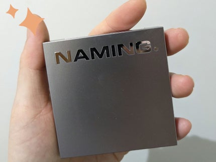 NAMING. COLORFUL EYE PALETTEのクチコミ「NAMING.のCOLORFUL EYE PALETTEです☆
色はCOOLENOUGHです。.....」(2枚目)