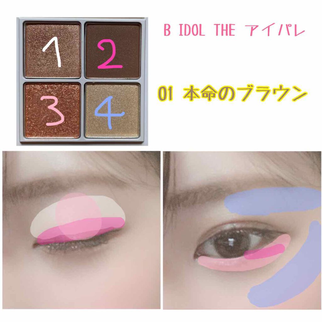 グリッターライナー/b idol/グリッターを使ったクチコミ（2枚目）