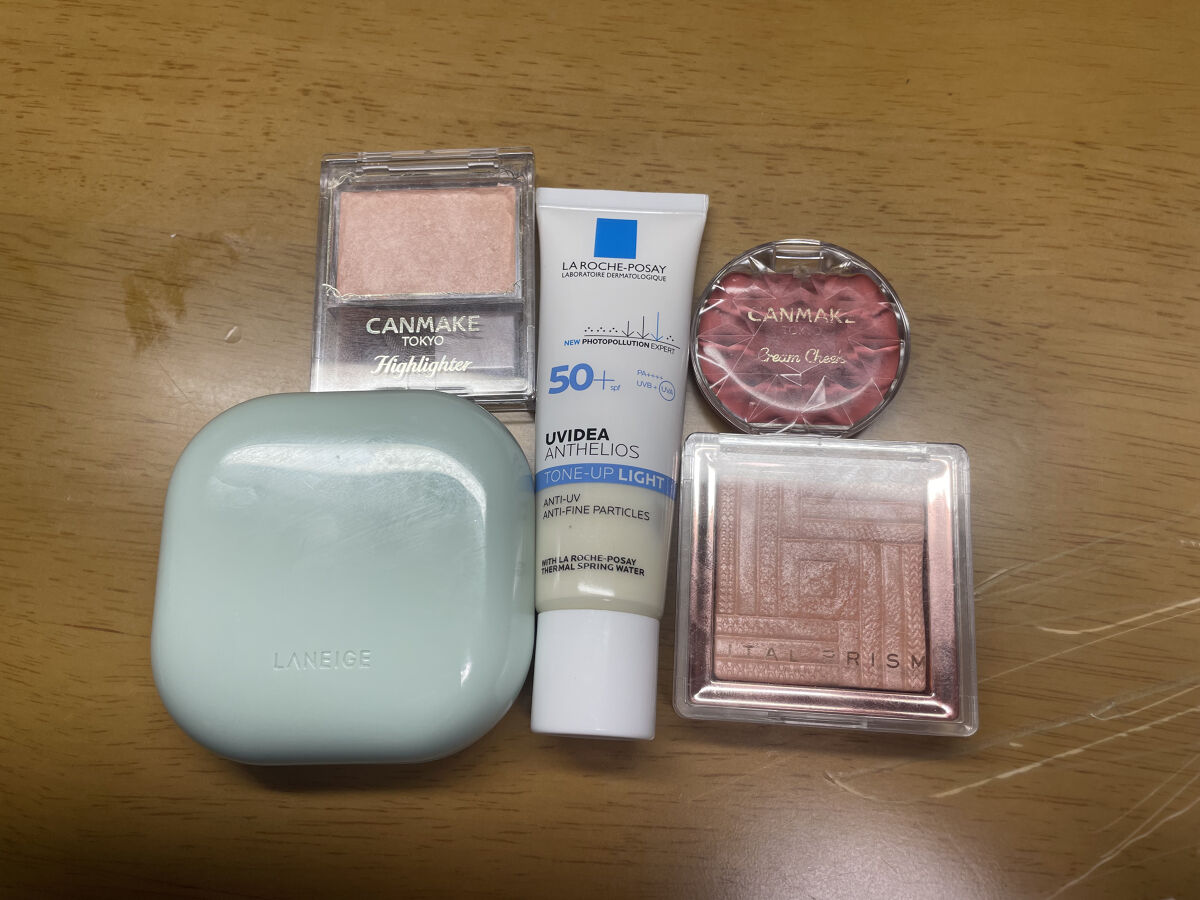 ハイライター/キャンメイク/パウダーハイライトを使ったクチコミ（2枚目）