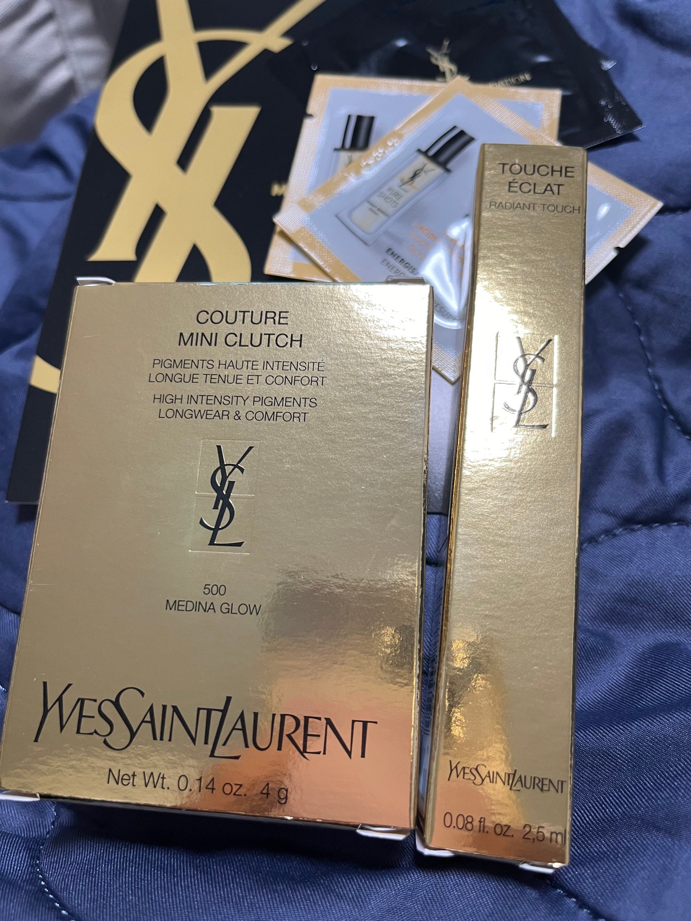 クチュール ミニ クラッチ/YVES SAINT LAURENT BEAUTE/アイシャドウパレットを使ったクチコミ(1枚目)