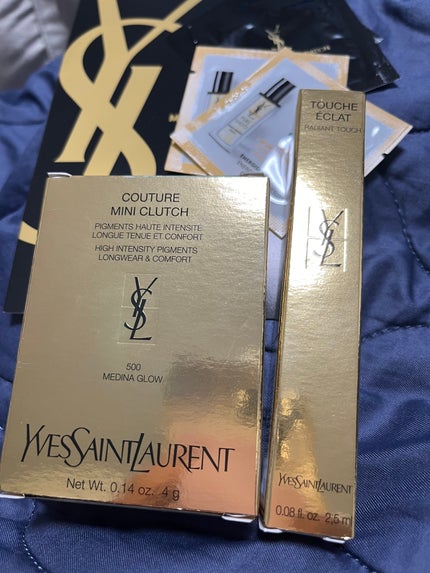 クチュール ミニ クラッチ #500 メディナ グロウ/YVES SAINT LAURENT BEAUTE/アイシャドウパレットを使ったクチコミ(1枚目)
