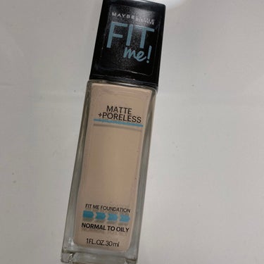 フィットミー リキッドファンデーション R/MAYBELLINE NEW YORK/リキッドファンデーションを使ったクチコミ（1枚目）