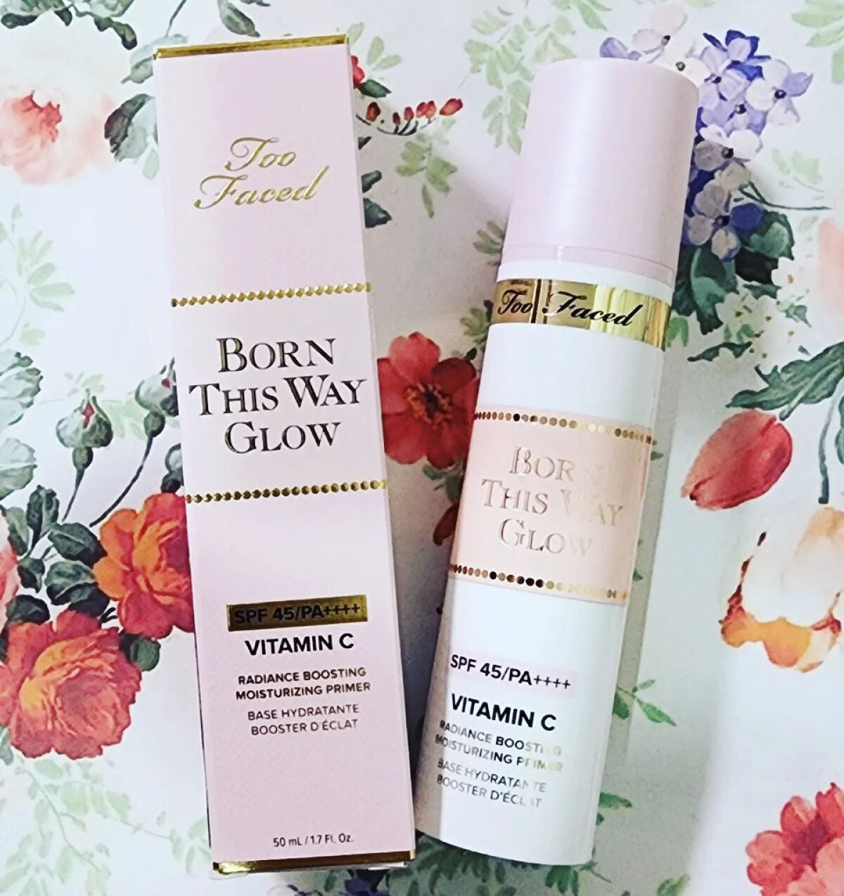 ボーン ディス ウェイ グロウ モイスチュアライジング メイクアップ プライマー/Too Faced/化粧下地を使ったクチコミ(1枚目)