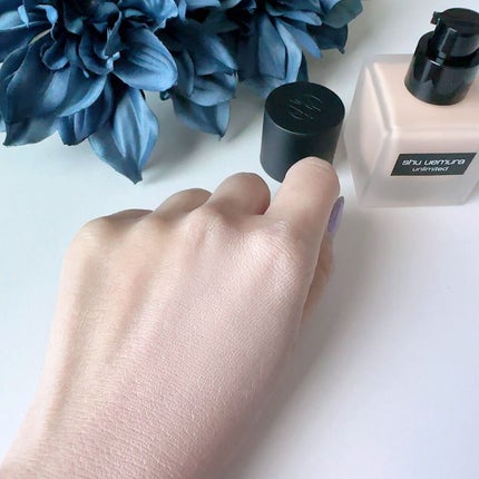 (旧)アンリミテッド ラスティング フルイド/shu uemura/リキッドファンデーションを使ったクチコミ(3枚目)