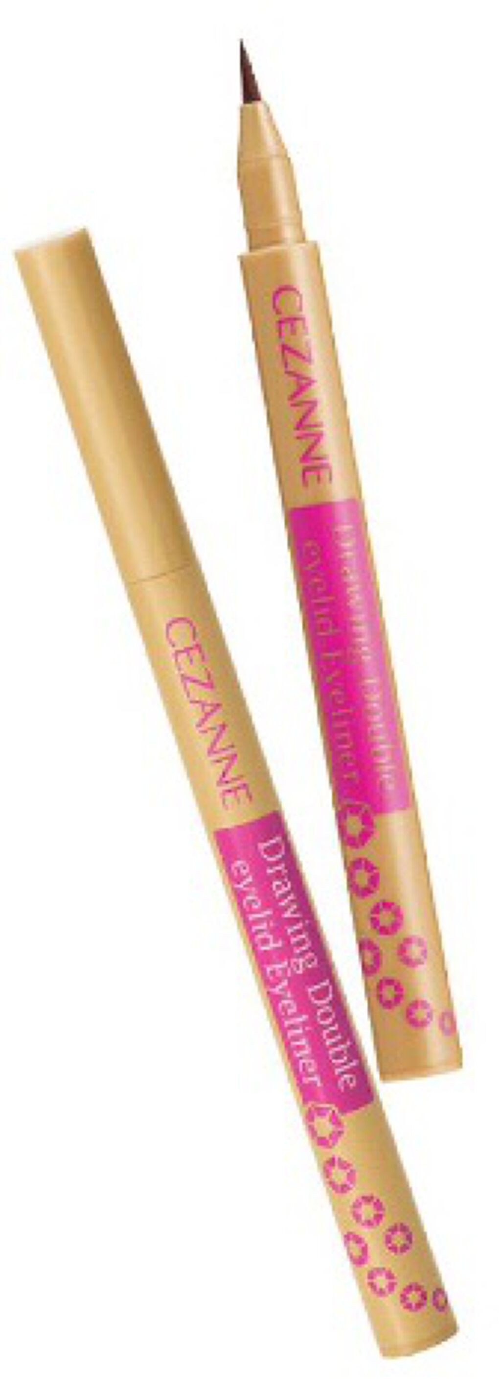 描くふたえアイライナー/CEZANNE/リキッドアイライナーを使ったクチコミ(8枚目)