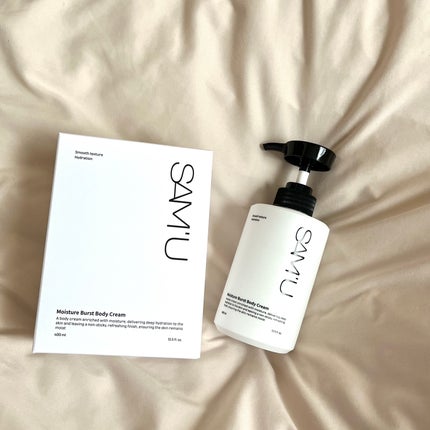 モイスチャーバーストボディクリーム/SAM'U/ボディクリームを使ったクチコミ(1枚目)