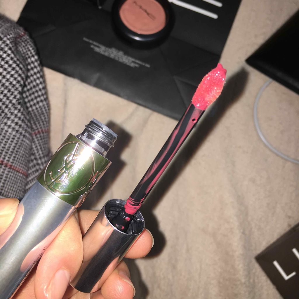 ヴォリュプテ ウォーター カラーバーム/YVES SAINT LAURENT BEAUTE/口紅を使ったクチコミ(2枚目)