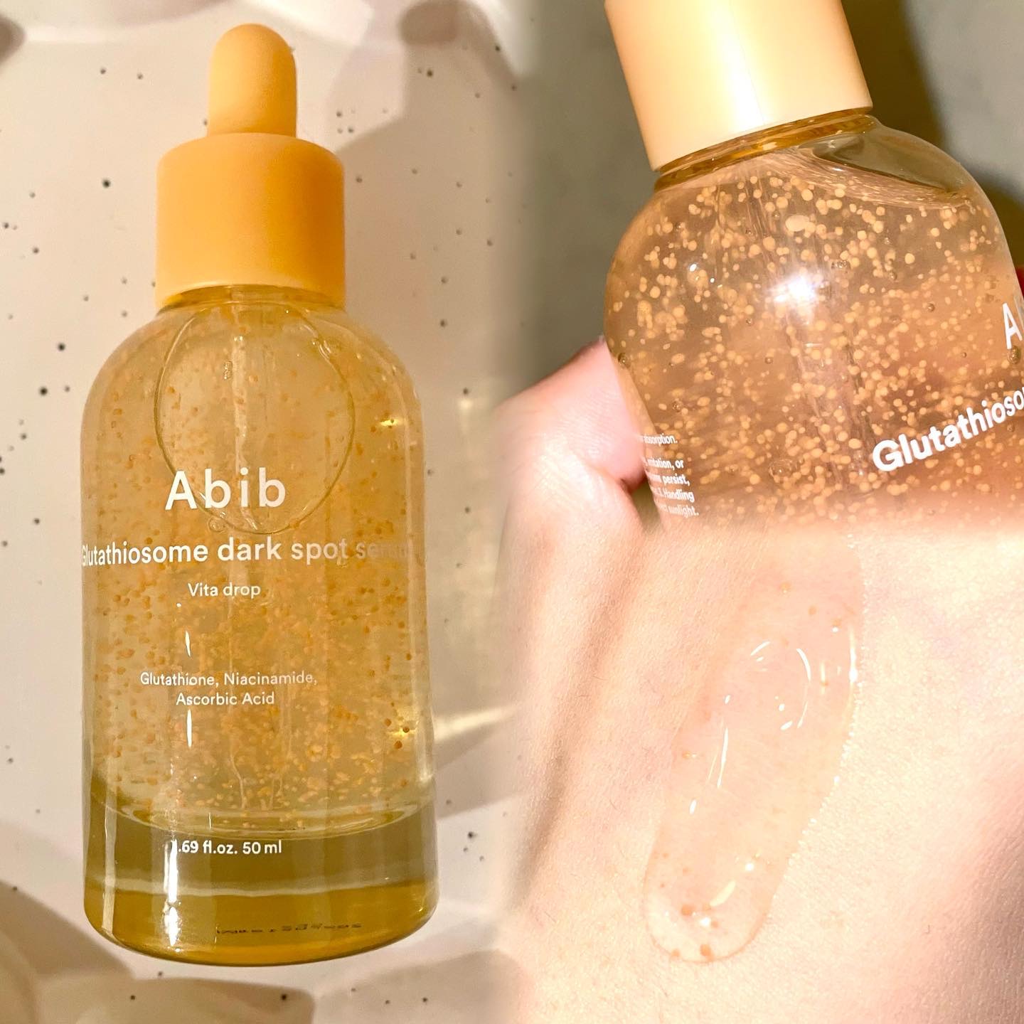 アビブ　グルタチオンソームダークスポットセラムビタドロップ/Abib /美容液を使ったクチコミ（3枚目）