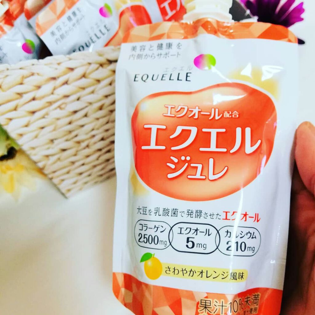 エクエル ジュレ さわやかオレンジ風味/大塚製薬/ゼリー飲料を使ったクチコミ（1枚目）