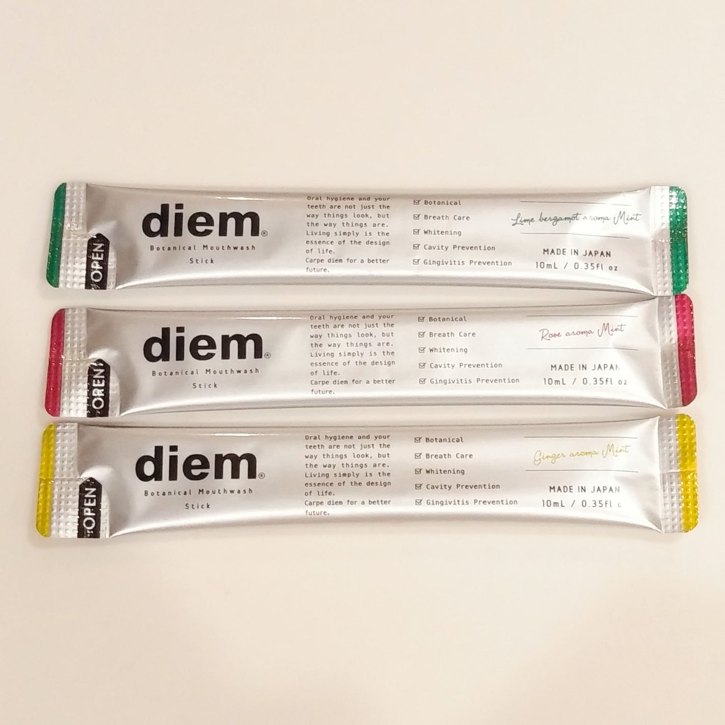 ボタニカル マウスウォッシュ スティック/diem(ディエム)/マウスウォッシュ・スプレーを使ったクチコミ(1枚目)
