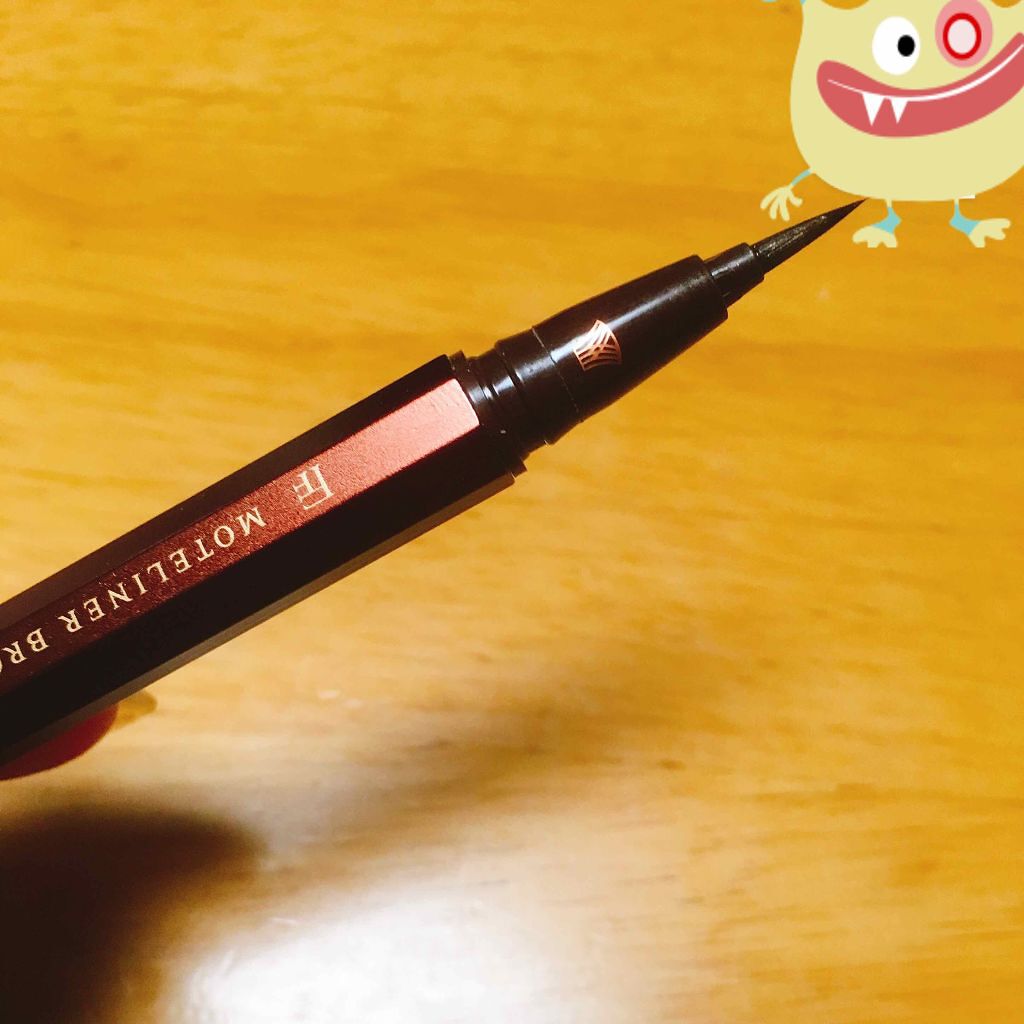 モテライナー リキッド/UZU BY FLOWFUSHI/リキッドアイライナーを使ったクチコミ(3枚目)