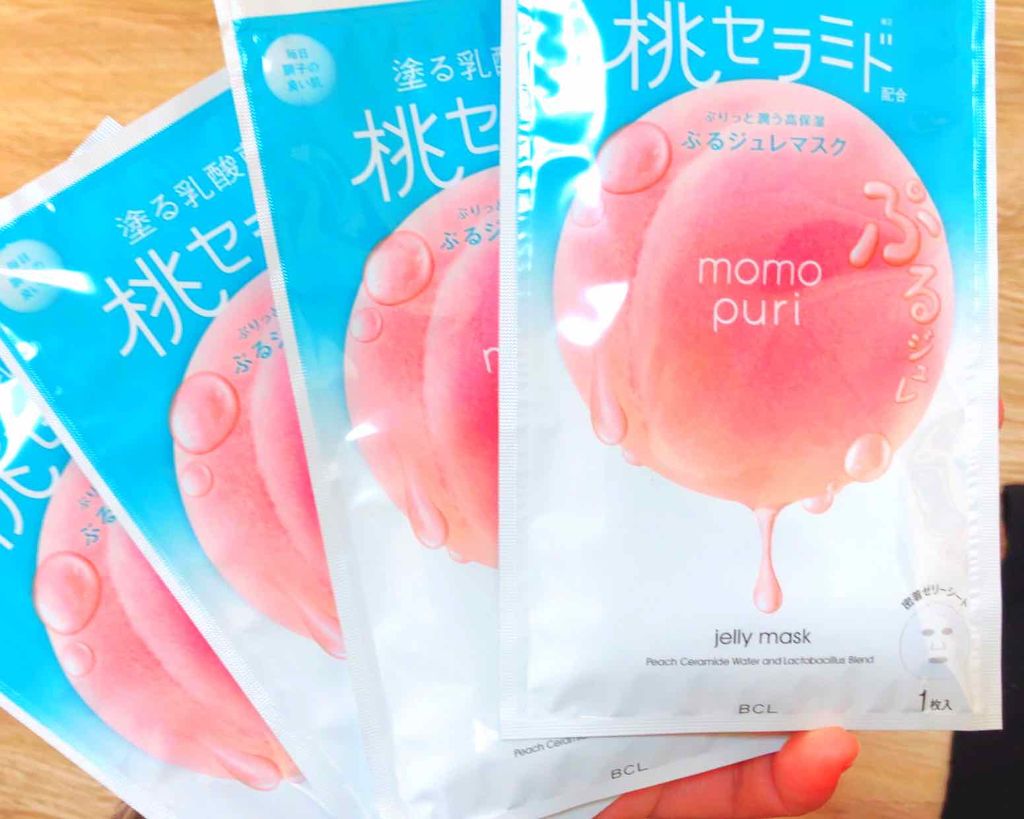潤いぷるジュレマスク/ももぷり/シートマスク・パックを使ったクチコミ（2枚目）