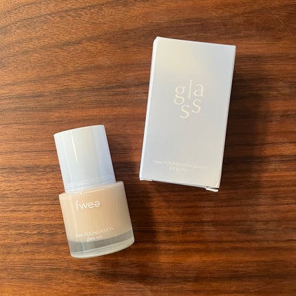 フィーファンデーションガラス/fwee/リキッドファンデーションを使ったクチコミ(1枚目)