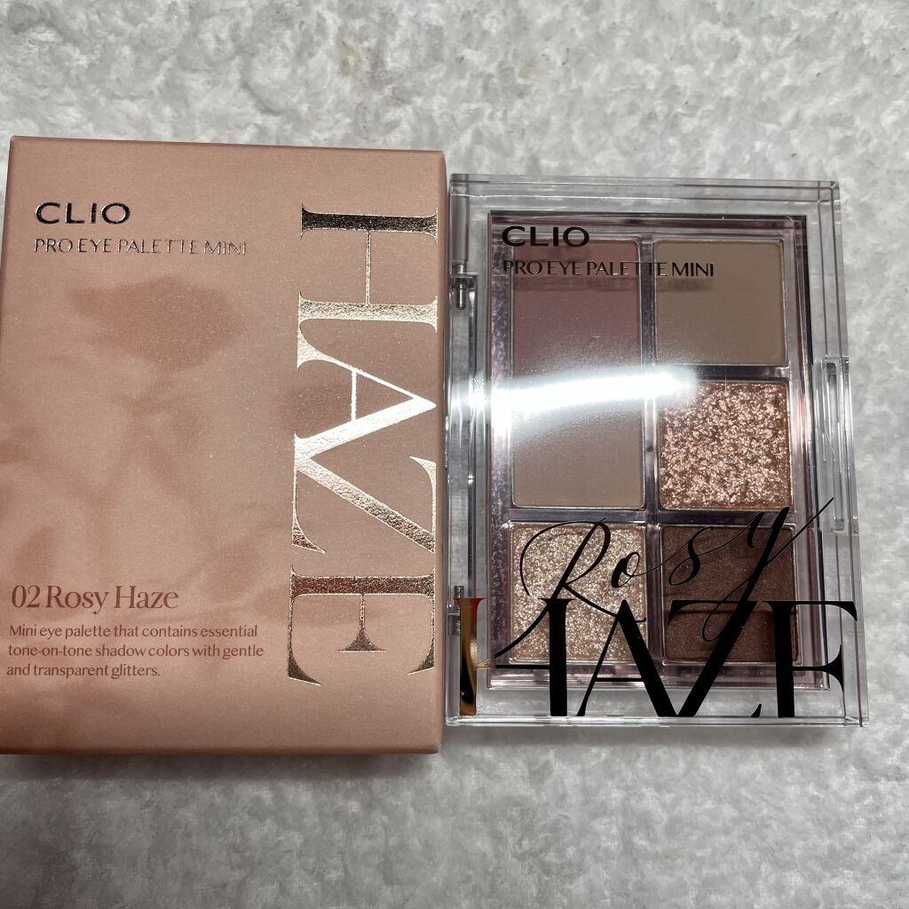 プロ アイパレット ミニ/CLIO/アイシャドウパレットを使ったクチコミ（1枚目）