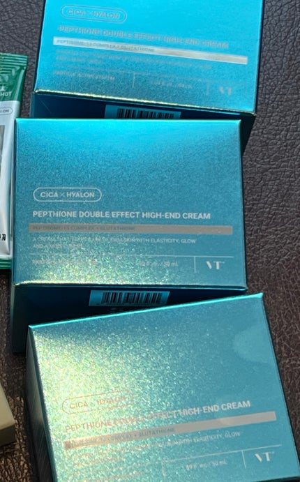 ぺプチオン ダブルエフェクト ハイエンドクリーム/VT/フェイスクリームを使ったクチコミ(1枚目)