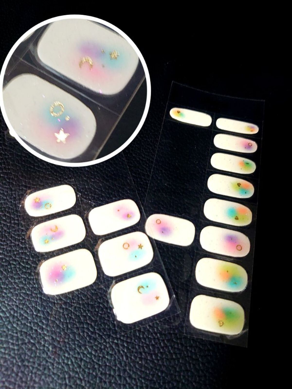 セミキュアジェルネイル(ハンド)/ohora/ネイルシールを使ったクチコミ(2枚目)