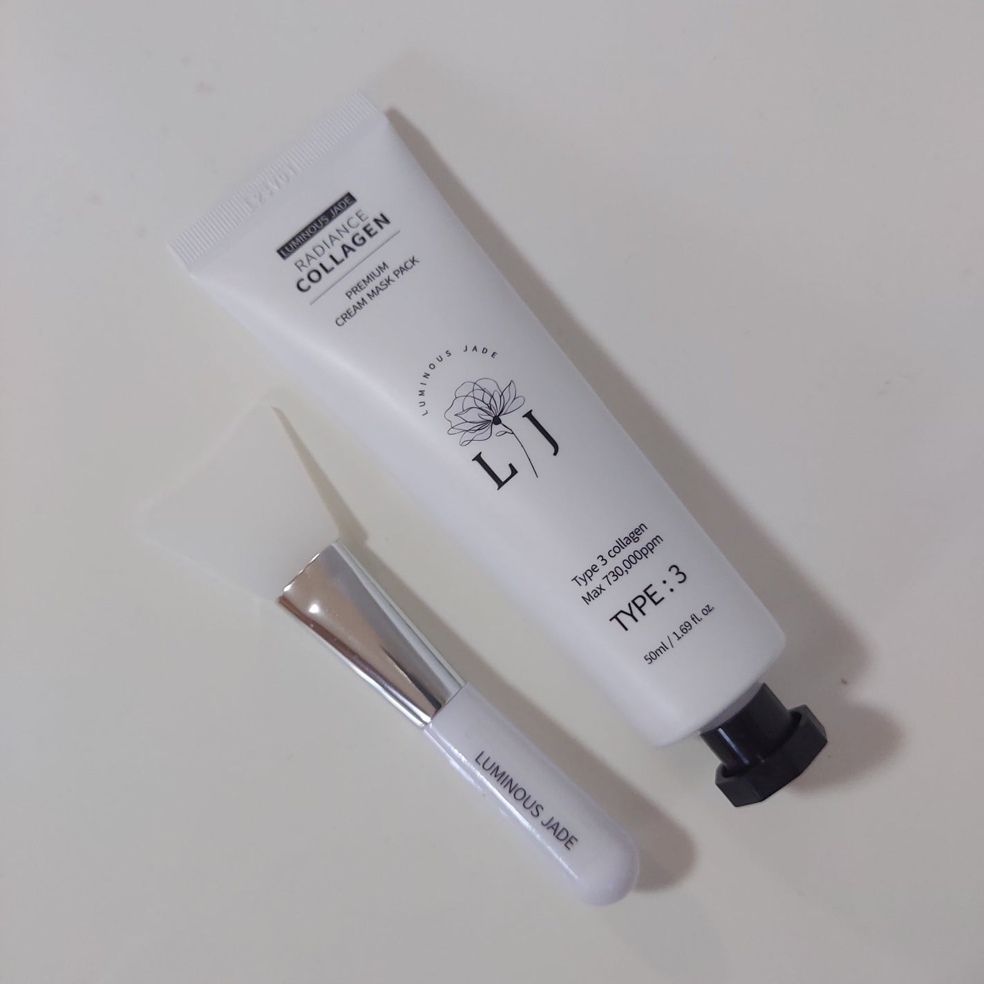ラディアンスコラーゲンプレミアムクリームマスクパック/ LUMINOUS JADE/シートマスク・パックを使ったクチコミ(2枚目)