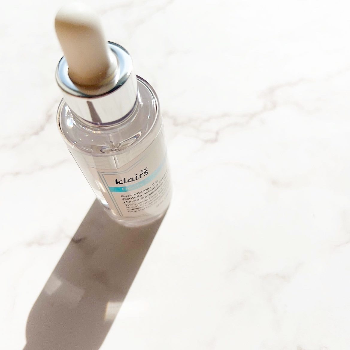 フレッシュリージュースドビタミンドロップ(35ml)/Klairs/美容液を使ったクチコミ（2枚目）