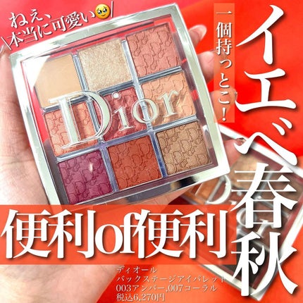 ディオール バックステージ アイ パレット/Dior/アイシャドウパレットを使ったクチコミ(1枚目)