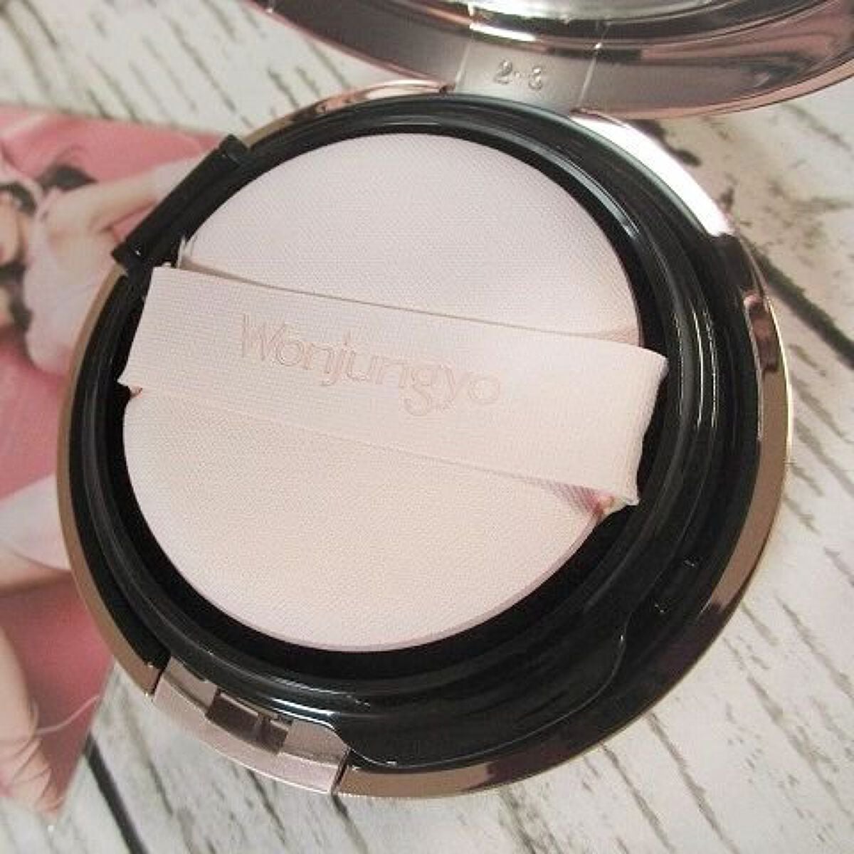 ウォンジョンヨ フィッティングクッション グロウ/Wonjungyo/クッションファンデーションを使ったクチコミ(4枚目)